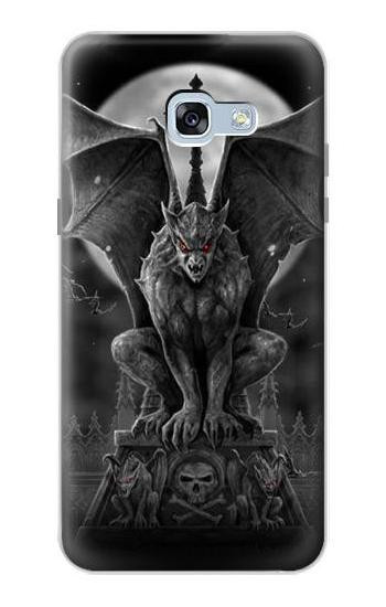 S0850 Gargoyle Devil Demon Hülle Schutzhülle Taschen für Samsung Galaxy A5 (2017)