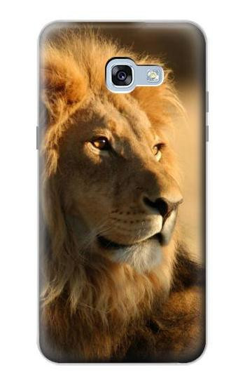 S1046 Lion King of Forest Hülle Schutzhülle Taschen für Samsung Galaxy A5 (2017)
