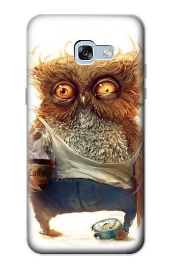 S1133 Wake up Owl Hülle Schutzhülle Taschen für Samsung Galaxy A5 (2017)