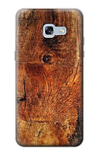 S1140 Wood Skin Graphic Hülle Schutzhülle Taschen für Samsung Galaxy A5 (2017)