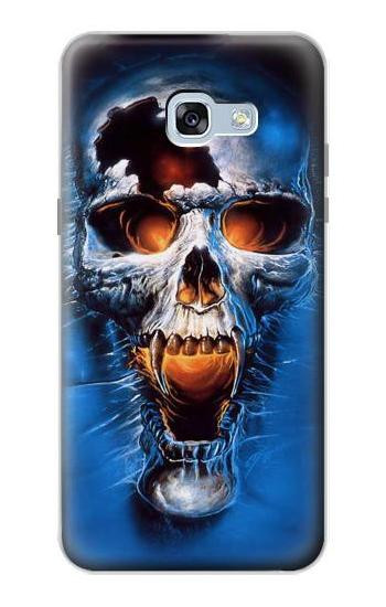 S1462 Vampire Skull Hülle Schutzhülle Taschen für Samsung Galaxy A5 (2017)