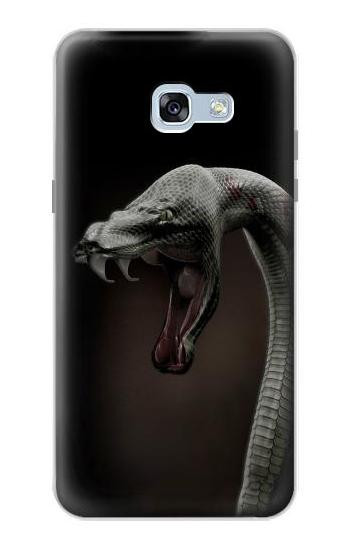 S1597 Black Mamba Snake Hülle Schutzhülle Taschen für Samsung Galaxy A5 (2017)