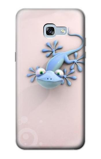 S1631 Funny Gecko Lizard Hülle Schutzhülle Taschen für Samsung Galaxy A5 (2017)