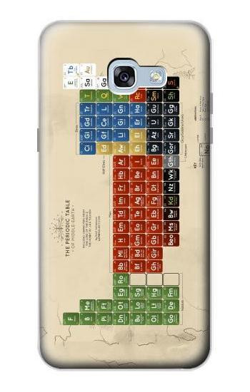 S1695 The Periodic Table of Middle Earth Hülle Schutzhülle Taschen für Samsung Galaxy A5 (2017)
