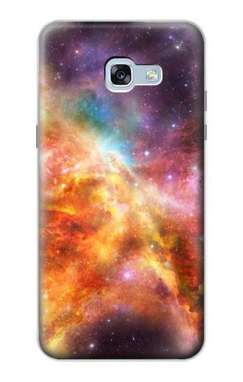 S1963 Nebula Rainbow Space Hülle Schutzhülle Taschen für Samsung Galaxy A5 (2017)