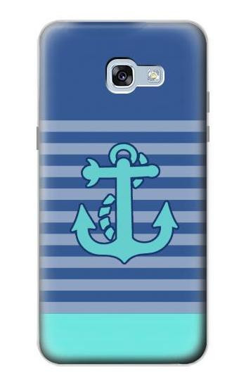 S2081 Nautical Anchor Hülle Schutzhülle Taschen für Samsung Galaxy A5 (2017)
