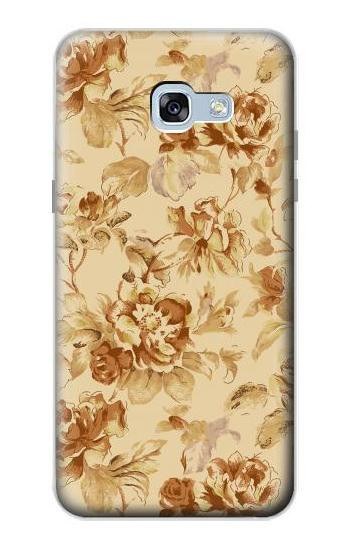 S2180 Flower Floral Vintage Pattern Hülle Schutzhülle Taschen für Samsung Galaxy A5 (2017)