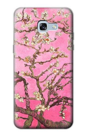 S2449 Pink Blossoming Almond Tree Van Gogh Hülle Schutzhülle Taschen für Samsung Galaxy A5 (2017)