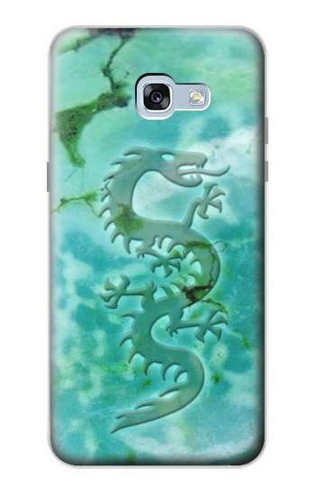 S2653 Dragon Green Turquoise Stone Graphic Hülle Schutzhülle Taschen für Samsung Galaxy A5 (2017)