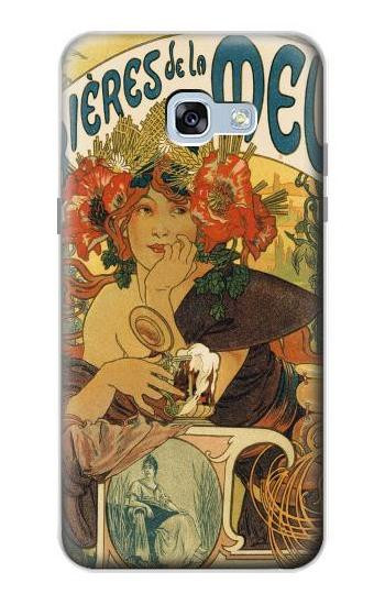S2740 Alphonse Mucha Bieres De La Muse Hülle Schutzhülle Taschen für Samsung Galaxy A5 (2017)