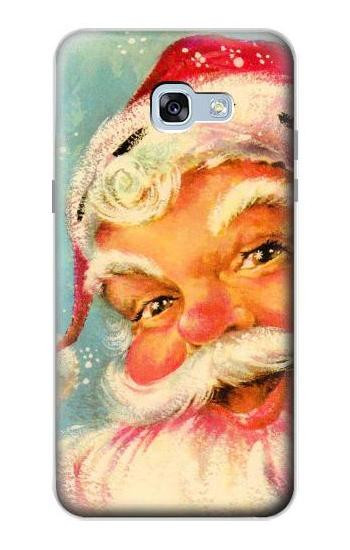 S2840 Christmas Vintage Santa Hülle Schutzhülle Taschen für Samsung Galaxy A5 (2017)