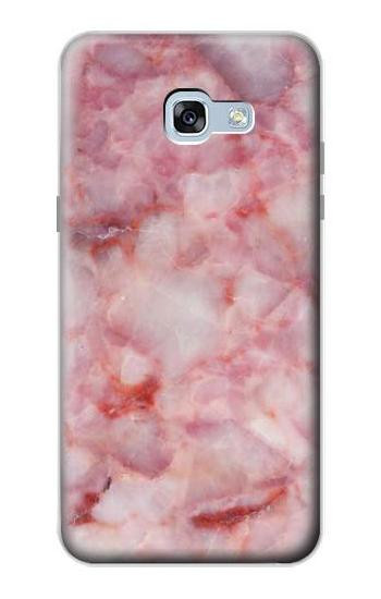 S2843 Pink Marble Texture Hülle Schutzhülle Taschen für Samsung Galaxy A5 (2017)