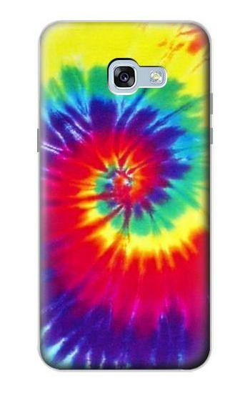 S2884 Tie Dye Swirl Color Hülle Schutzhülle Taschen für Samsung Galaxy A5 (2017)