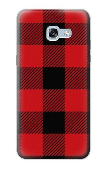 S2931 Red Buffalo Check Pattern Hülle Schutzhülle Taschen für Samsung Galaxy A5 (2017)
