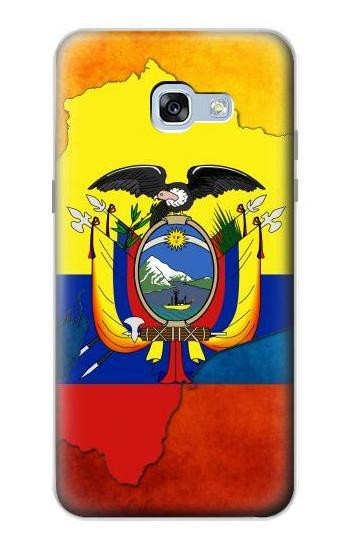 S3020 Ecuador Flag Hülle Schutzhülle Taschen für Samsung Galaxy A5 (2017)