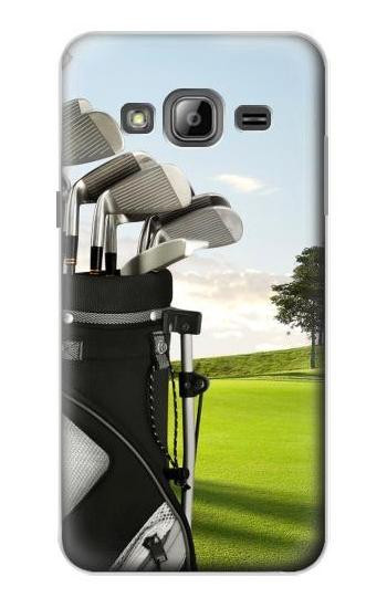 S0067 Golf Hülle Schutzhülle Taschen für Samsung Galaxy J3 (2016)