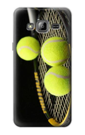 S0072 Tennis Hülle Schutzhülle Taschen für Samsung Galaxy J3 (2016)