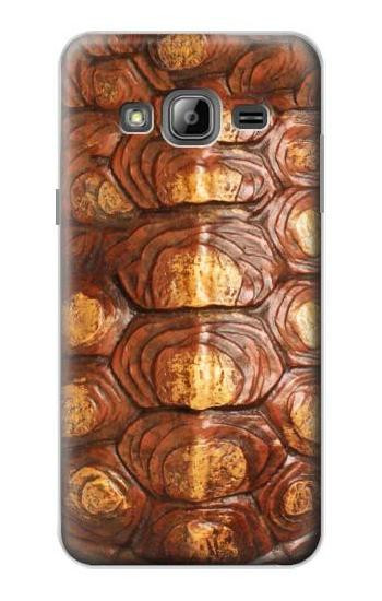 S0579 Turtle Carapace Hülle Schutzhülle Taschen für Samsung Galaxy J3 (2016)