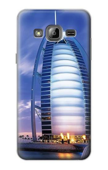 S0853 Dubai Surf Center Hülle Schutzhülle Taschen für Samsung Galaxy J3 (2016)