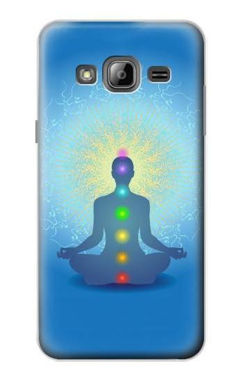 S2295 Bhuddha Aura Chakra Balancing Healing Hülle Schutzhülle Taschen für Samsung Galaxy J3 (2016)