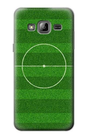 S2322 Football Soccer Field Hülle Schutzhülle Taschen für Samsung Galaxy J3 (2016)
