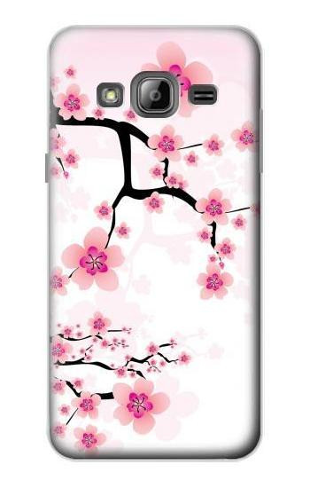 S2359 Plum Blossom Hülle Schutzhülle Taschen für Samsung Galaxy J3 (2016)