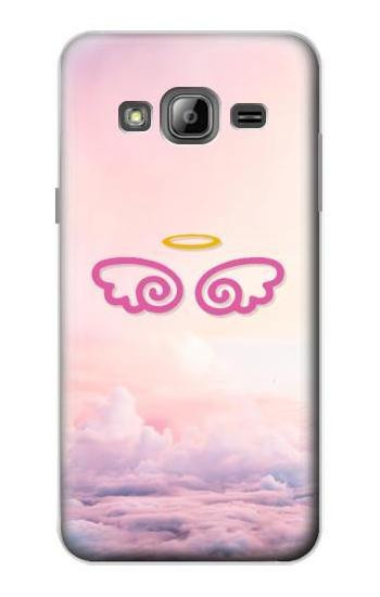 S2514 Cute Angel Wings Hülle Schutzhülle Taschen für Samsung Galaxy J3 (2016)
