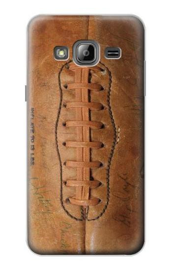 S2554 Vintage Old Ball Hülle Schutzhülle Taschen für Samsung Galaxy J3 (2016)