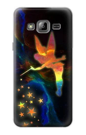 S2583 Tinkerbell Magic Sparkle Hülle Schutzhülle Taschen für Samsung Galaxy J3 (2016)