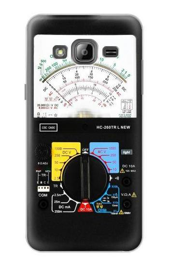 S2660 Analog Multimeter Graphic Printed Hülle Schutzhülle Taschen für Samsung Galaxy J3 (2016)
