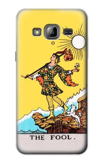 S2810 Tarot Card The Fool Hülle Schutzhülle Taschen für Samsung Galaxy J3 (2016)