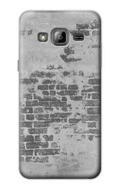 S3014 Vintage Map Book Cover Hülle Schutzhülle Taschen für Samsung Galaxy J3 (2016)