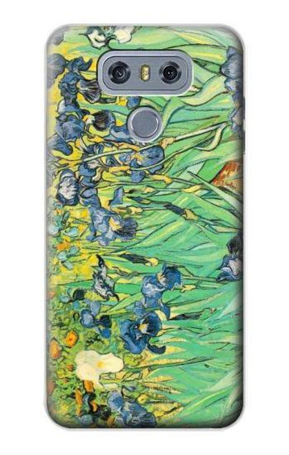 S0210 Van Gogh Irises Hülle Schutzhülle Taschen für LG G6
