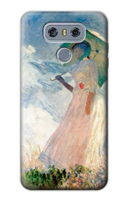 S0998 Claude Monet Woman with a Parasol Hülle Schutzhülle Taschen für LG G6