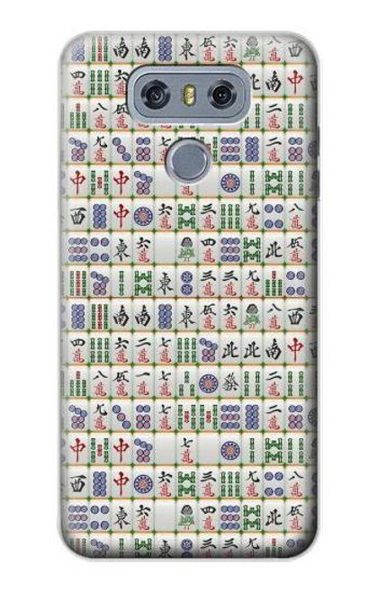 S1051 Mahjong Hülle Schutzhülle Taschen für LG G6