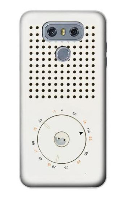 S1857 Retro Transistor Radio Hülle Schutzhülle Taschen für LG G6