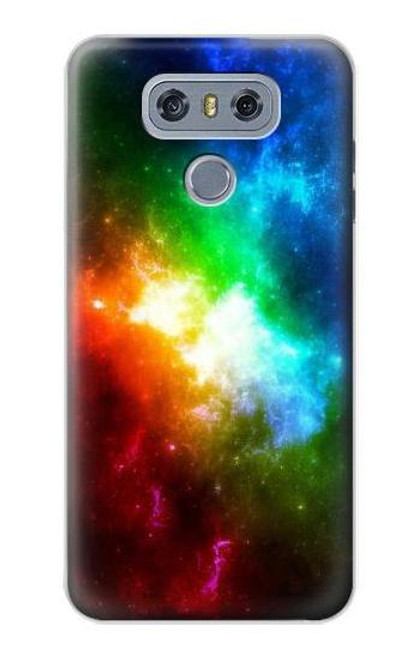 S2312 Colorful Rainbow Space Galaxy Hülle Schutzhülle Taschen für LG G6