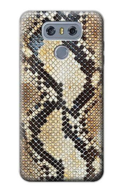 S2703 Snake Skin Texture Graphic Printed Hülle Schutzhülle Taschen für LG G6