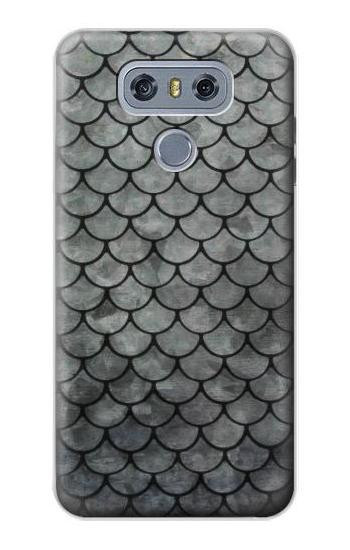 S2950 Silver Fish Scale Hülle Schutzhülle Taschen für LG G6
