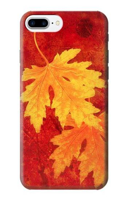 S0479 Maple Leaf Hülle Schutzhülle Taschen für iPhone 7 Plus, iPhone 8 Plus