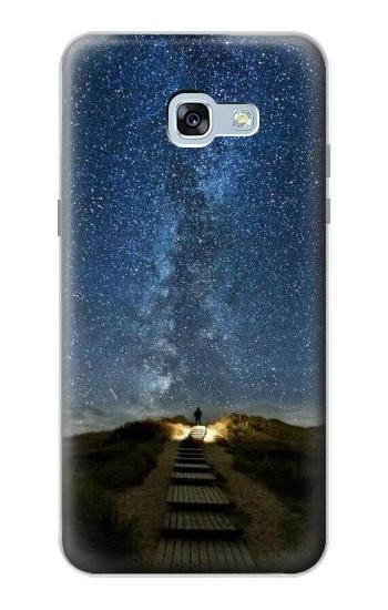 S0734 Stairway to Heaven Iceland Hülle Schutzhülle Taschen für Samsung Galaxy A5 (2017)