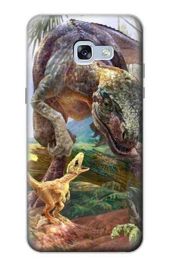 S1290 Dinosaurs T-Rex Hülle Schutzhülle Taschen für Samsung Galaxy A5 (2017)