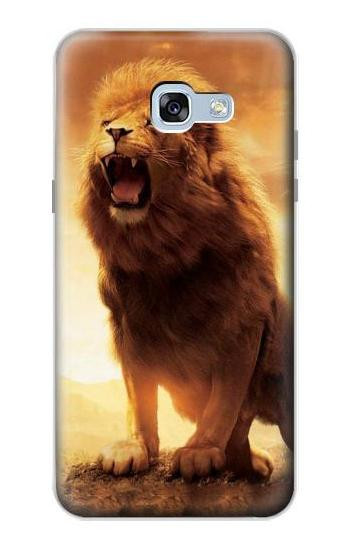 S1957 Lion Aslan Hülle Schutzhülle Taschen für Samsung Galaxy A5 (2017)