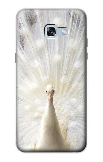 S1980 White Peacock Hülle Schutzhülle Taschen für Samsung Galaxy A5 (2017)