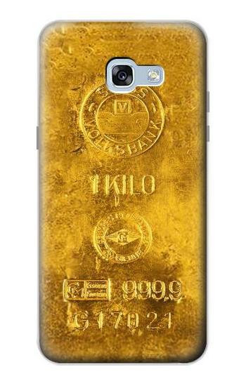 S2618 One Kilo Gold Bar Hülle Schutzhülle Taschen für Samsung Galaxy A5 (2017)