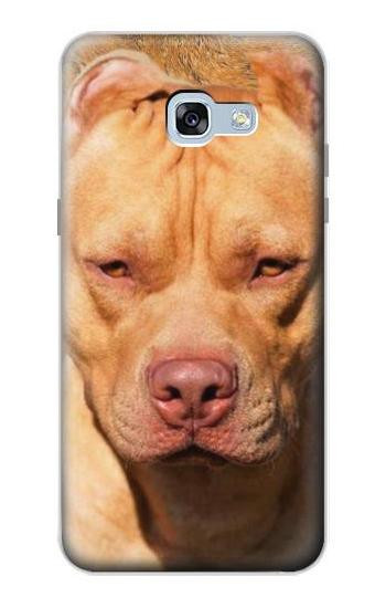 S2903 American Pitbull Dog Hülle Schutzhülle Taschen für Samsung Galaxy A5 (2017)