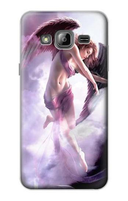 S0407 Fantasy Angel Hülle Schutzhülle Taschen für Samsung Galaxy J3 (2016)