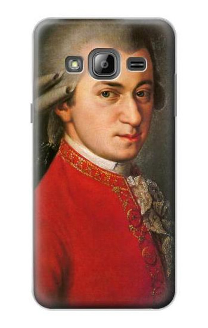 S0492 Mozart Hülle Schutzhülle Taschen für Samsung Galaxy J3 (2016)