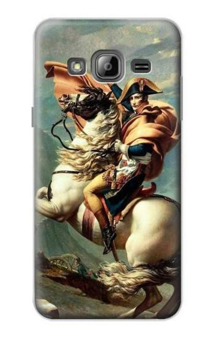 S1063 Napoleon Bonaparte Hülle Schutzhülle Taschen für Samsung Galaxy J3 (2016)