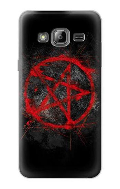 S2557 Pentagram Hülle Schutzhülle Taschen für Samsung Galaxy J3 (2016)